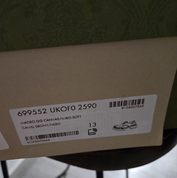 Gucci Macro GG Canvas Derby Shoes - Picture 7 of 8